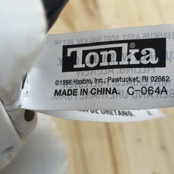 Vintage 1996 Hasbro Playskool Tonka Soft Walking Pet Dalmatian Dog Stripped Gear - Picture 5 of 9